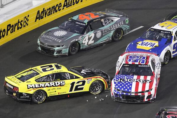 Column Sloppy race clouds NASCAR s return to LA Coliseum AP News